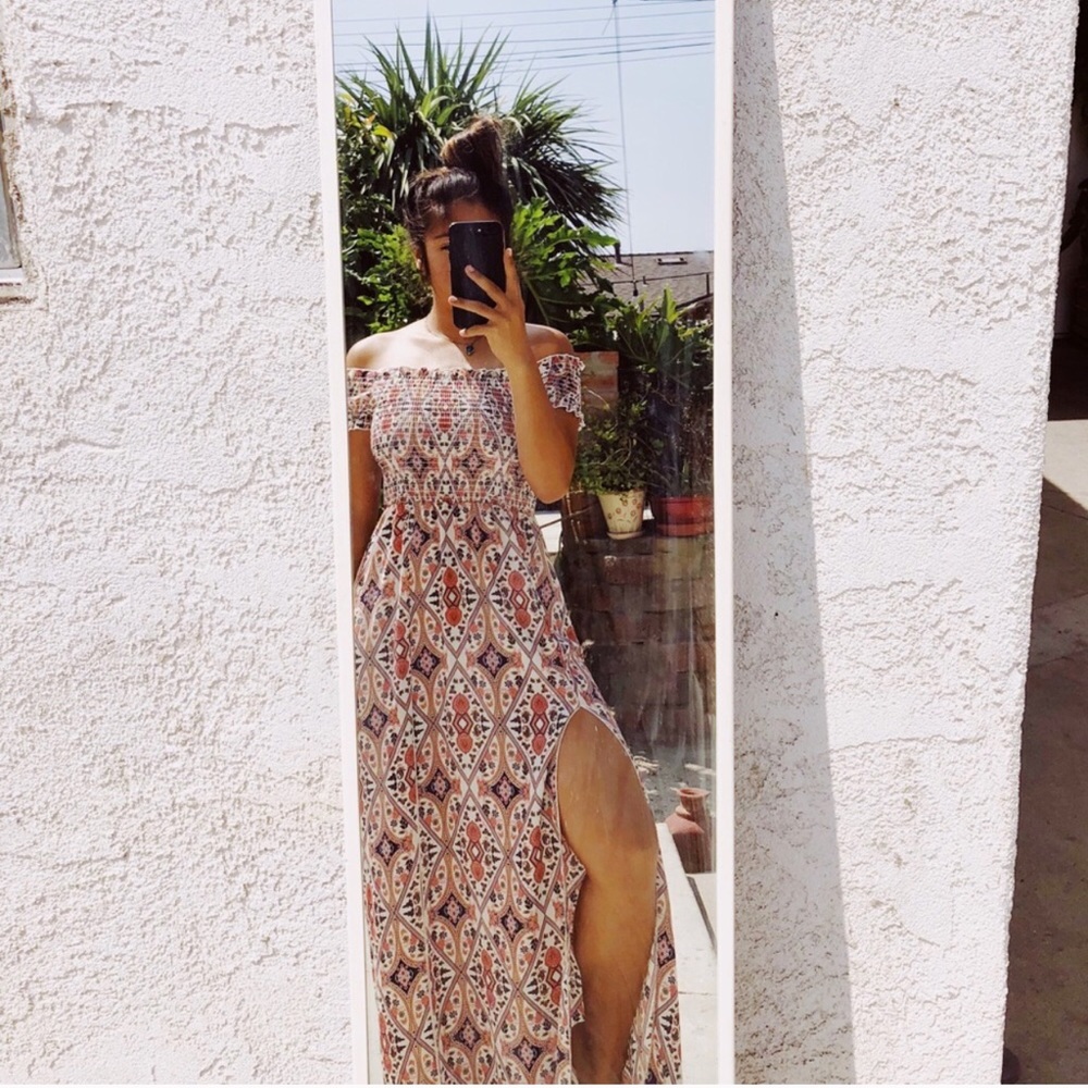 Windsor Maxi dress- Long pattern dress